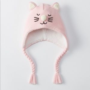 NWT Hanna Andersson Sweaterknit Hat (kitty)
